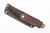 LT Wright Knives Small Pouter - AEB-L Steel - Flat Grind - Natural Canvas Micarta w/ White Liners - Matte Finish - WITH SHEATH