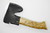 Karesuando Kniven 3638 Unna Aksu Hunters Axe - Natural Curly Birch - Stainless Steel - 6