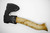 Karesuando Kniven 4013 Stoera Aksu Hunters Axe - Natural Curly Birch - Stainless Steel - 14