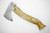 Karesuando Kniven 4013 Stoera Aksu Hunters Axe - Natural Curly Birch - Stainless Steel - 17
