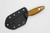 BRISA: Scara 60 Fixed Blade - RWL-34 Stainless Steel - Mustard Micarta Handle