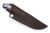 LT Wright Knives Patriot - A2 Steel - Flat Grind - Blue Bone w/ Black Liners