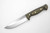 LT Wright Knives Forest Trail - A2 Steel - Saber Grind - Camo G10 Handle - Matte Finish