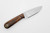 LT Wright Knives: Frontier First - O1 Tool Steel - Flat Grind - Desert Ironwood w/ Black Liners - 9