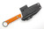 White River Knives Firecraft FC 3.5 Pro - Orange Textured G10 Handle - MagnaCut Steel