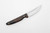 LT Wright Knives: APEX - A2 Steel - Saber Grind - Desert Ironwood w/ Black Liners Handle - 7