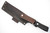 LT Wright Knives Gen 5 - A2 Steel - Scandi Grind - Double Red Canvas Micarta - Natural Liners - Matte Finish