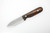 LT Wright Knives Bushcrafter - A2 Steel - Scandi Grind - Desert Ironwood Handle - Black Liners - 5