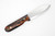 LT Wright Knives Bushcrafter - A2 Steel - Scandi Grind - Desert Ironwood Handle - Black Liners - 6