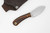 LT Wright Knives Lil Muk - Flat Grind - MagnaCut Steel - Desert Ironwood w/ FREE Black Liners - 1