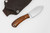 LT Wright Knives Lil Muk - Flat Grind - MagnaCut Steel - Desert Ironwood w/ FREE Black Liners - 2