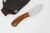 LT Wright Knives Lil Muk - Flat Grind - MagnaCut Steel - Desert Ironwood w/ FREE Black Liners - 3