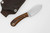 LT Wright Knives Lil Muk - Flat Grind - MagnaCut Steel - Desert Ironwood w/ FREE Black Liners - 4