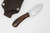 LT Wright Knives Lil Muk - Flat Grind - MagnaCut Steel - Desert Ironwood w/ FREE Black Liners - 8