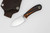 LT Wright Knives Lil Muk - Flat Grind - MagnaCut Steel - Desert Ironwood w/ FREE Black Liners - 9
