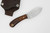 LT Wright Knives Lil Muk - Flat Grind - MagnaCut Steel - Desert Ironwood w/ FREE Black Liners - 13