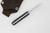 LT Wright Knives Lil Muk - Flat Grind - MagnaCut Steel - Black Canvas Micarta - Matte