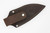 LT Wright Knives Lil Muk - Flat Grind - MagnaCut Steel - Brown Dyed Bone w/ FREE Black Liners - 2