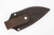 LT Wright Knives Lil Muk - Flat Grind - MagnaCut Steel - Brown Dyed Bone w/ FREE Black Liners - 3