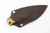 LT Wright Knives Lil Muk - Flat Grind - MagnaCut Steel - Brown Dyed Bone w/ FREE Black Liners - 4