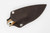 LT Wright Knives Lil Muk - Flat Grind - MagnaCut Steel - Brown Dyed Bone w/ FREE Black Liners - 5