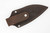 LT Wright Knives Lil Muk - Flat Grind - MagnaCut Steel - Brown Dyed Bone w/ FREE Black Liners - 5