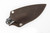 LT Wright Knives Lil Muk - Flat Grind - MagnaCut Steel - Black Dyed Bone w/ FREE Black Liners - 1