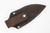 LT Wright Knives Lil Muk - Flat Grind - MagnaCut Steel - Black Dyed Bone w/ FREE Black Liners - 2
