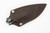 LT Wright Knives Lil Muk - Flat Grind - MagnaCut Steel - Black Dyed Bone w/ FREE Black Liners - 3