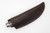 LT Wright Knives Pronghorn - 3V Steel - Scandi Grind - Dyed Black Bone Handle - w/ Natural Liners, Mosaic Pins - 1