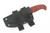 Dave Wenger Blades - Aphid Tracker - 2.625"CPM-3V Fixed Blade W/ Orange Canvas Micarta - Kydex Sheath