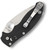 Spyderco Knives: Manix 2 Ball Bearing Lock (Full Flat Grind) Folding Pocket Knife w/ Black Textured G10 Handle