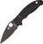 Spyderco Knives: Manix 2 Ball Bearing Lock (Full Flat Grind) Folding Pocket Knife w/ Black Textured G10 Handle - GPBBK2