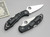 Spyderco Knives: Delica 4 (Saber Grind) Folding Pocket Knife w/ Black Textured Fiberglass Reinforced Nylon Handle - 11PSBK