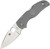 Spyderco Native 5 - Maxamet Steel Blade -  Grey FRN Handle