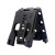 Reiff Knives: Circadian Clip Point- Fixed Blade-  - CPM MagnaCut - Saber, Stonewash, Black Canvas Micarta