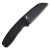 Reiff Knives: Circadian Clip Point- Fixed Blade-  - CPM MagnaCut - Saber, Stonewash, Black Canvas Micarta