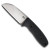 Reiff Knives: Circadian Sheepsfoot - Fixed Blade-  - CPM MagnaCut - Saber, Black Canvas Micarta
