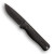 Reiff Knives: F3 - Fixed Blade-  - CPM MagnaCut - Saber, Black DLC, Black G10