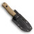 Reiff Knives: F3 - Fixed Blade-  - CPM MagnaCut - Saber, FDE PVD, OD Canvas Micarta