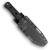 Reiff Knives: F5 GEN2 - Field Survival Knife - Fixed Blade - MagnaCut, Stonewash, Black Canvas Micarta Handle