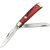 Boker: Treebrand - Trapper - Foldable Knife with Jigged Red Handle - 110829
