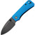 CIVIVI -Baby Banter - Black Stonewash Nitro-V - Linerlock Lock - Blue G10 Handle