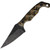 Stroup Knives: Mini-1, Fixed Blade Knife w/ Camo Sculpted G10 Handle