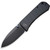 WE Knife Company - Banter - 2.9" Black Stonewash CPM S35VN Foldable Knife w/ Black G10 Handle