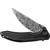 WE Knife Company - Quixotic - 3.5" Damasteel Foldable Knife w/ Black & Bronze Titanium Handle