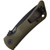 Southern Grind Spider Monkey - Folding Knife - Drop Point - Magnacut - Black Oxide Blade - OD Green G10 Handle