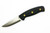 Battle Horse Knives - Feather Stick - 01 Steel Fixed Blade w/ Black Canvas Micarta Handle