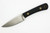 Battle Horse Knives - Bronco 2 - 01 Steel Fixed Blade w/ Black Canvas Micarta Handle