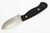 Battle Horse Knives - Fox Hound - 01 Steel Fixed Blade w/ Black Canvas Micarta Handle
